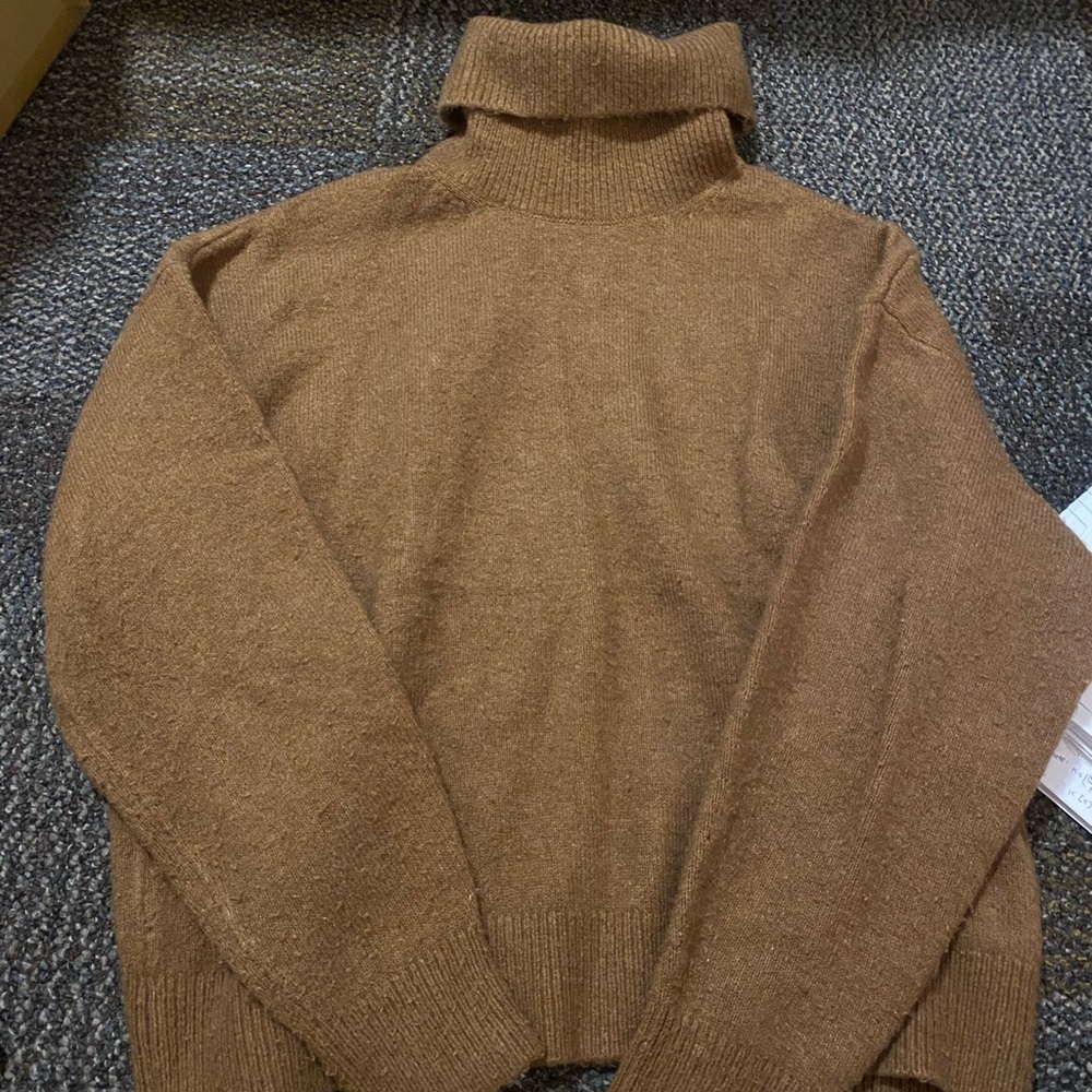 H&M camel sweater for free